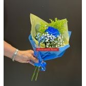 Rosa Azul Dobrado