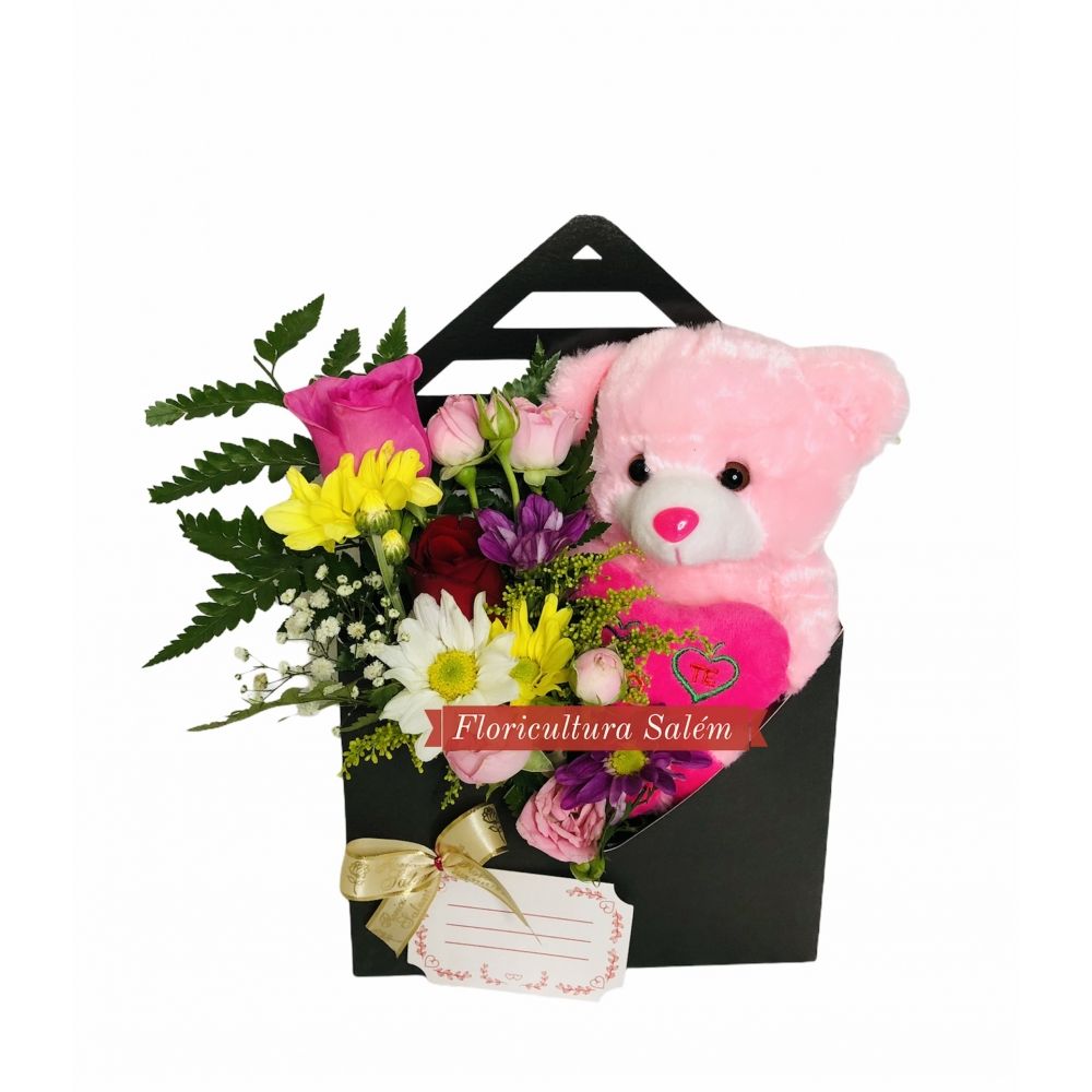 Envelope Alegria Ferrero Rocher - Preto