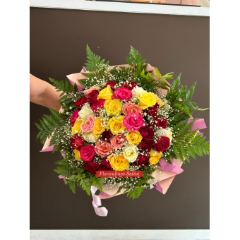 Buque 40 Rosas Premium