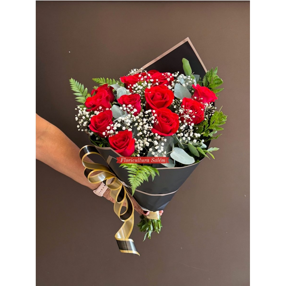 Buquê Rosas Vermelhas Black