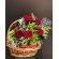 Cesta de Rosas Com Ferrero