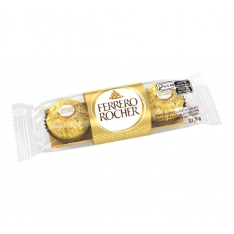 Ferrero Rocher 3 unidades