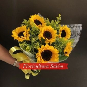Buquê 6 Girassóis