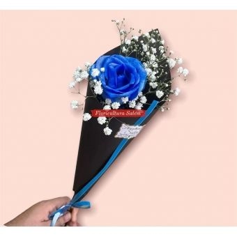 Rosa Cone Azul