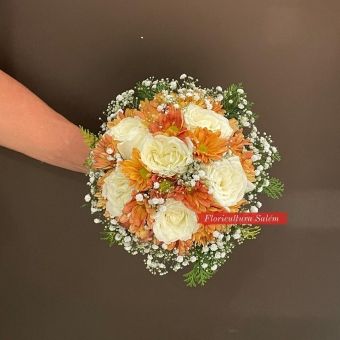 Buquê de Noiva em Tons Envelhecidos